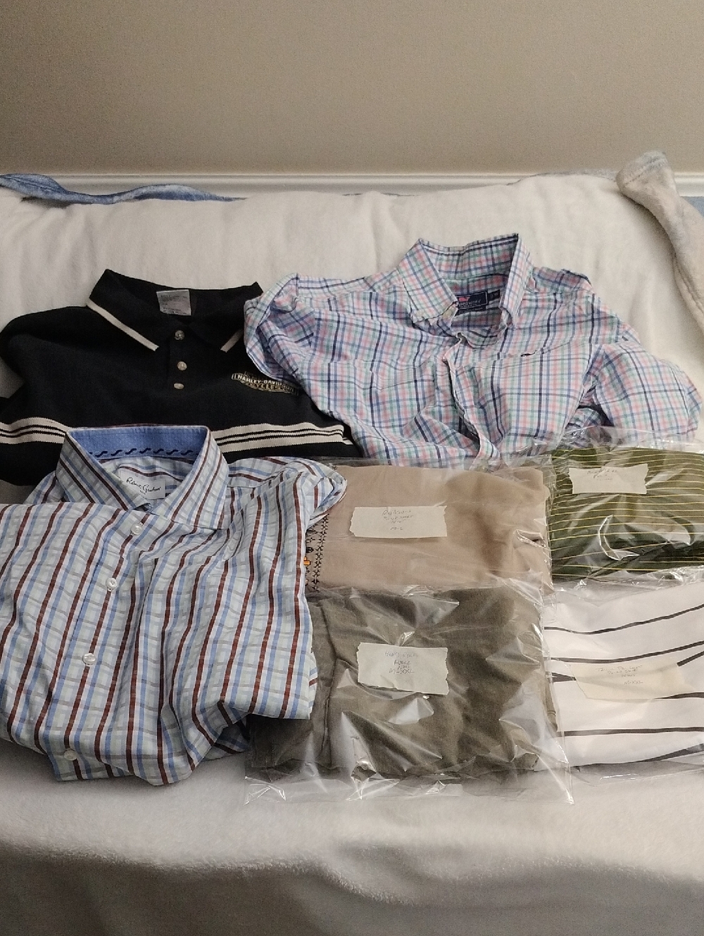 Men's Polo & Button Up Shirt Closeout Lot Some NWT Read